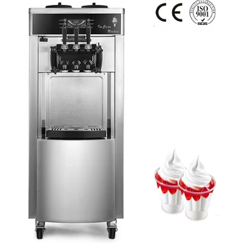 Высококачественная вертикальная машина для производства мягкого мороженого со смешанным вкусом 2 + 1 производитель Южная Африка/Италия машина для производства мороженого
