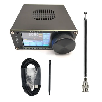 Многополосный радиоприемник Si4732 FM RDS AM LW MW SW SSB DSP-приемник + 2,4-дюймовый сенсорный экран + Сенсорная ручка + Антенна