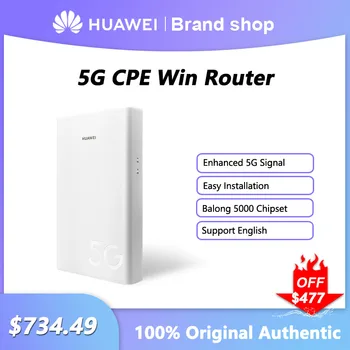 Разблокированный Huawei 5G CPE Win Маршрутизатор H312-371 Открытый WiFi Ретранслятор NSA SA Сетевые Режимы Усилитель сигнала Со Слотом Для sim-карты